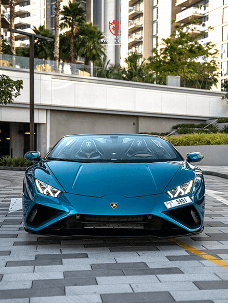 Lamborghini Huracan EVO Spyder (blue)