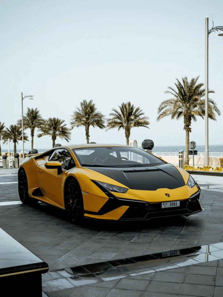 Lamborghini Huracan Tecnica (желтый)